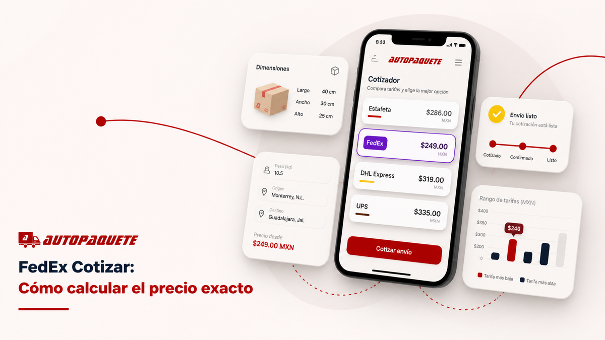 FedEx Cotizar: Cómo Calcular el Precio Exacto de tu Envío - Guía completa de Autopaquete