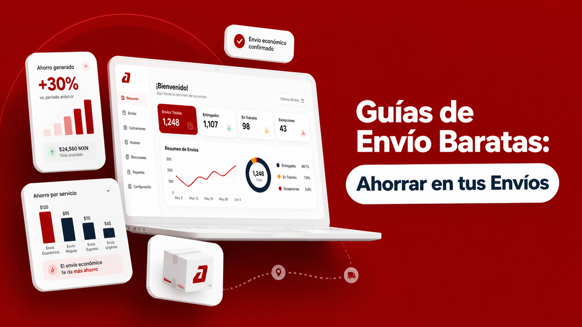 Guías de Envío Baratas: Cómo Ahorrar en tus Envíos (2026)