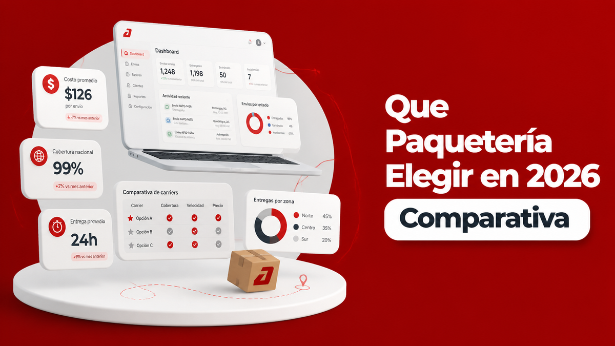 ¿Qué Paquetería Elegir en 2026? Comparativa para tu Negocio - Guía completa de Autopaquete