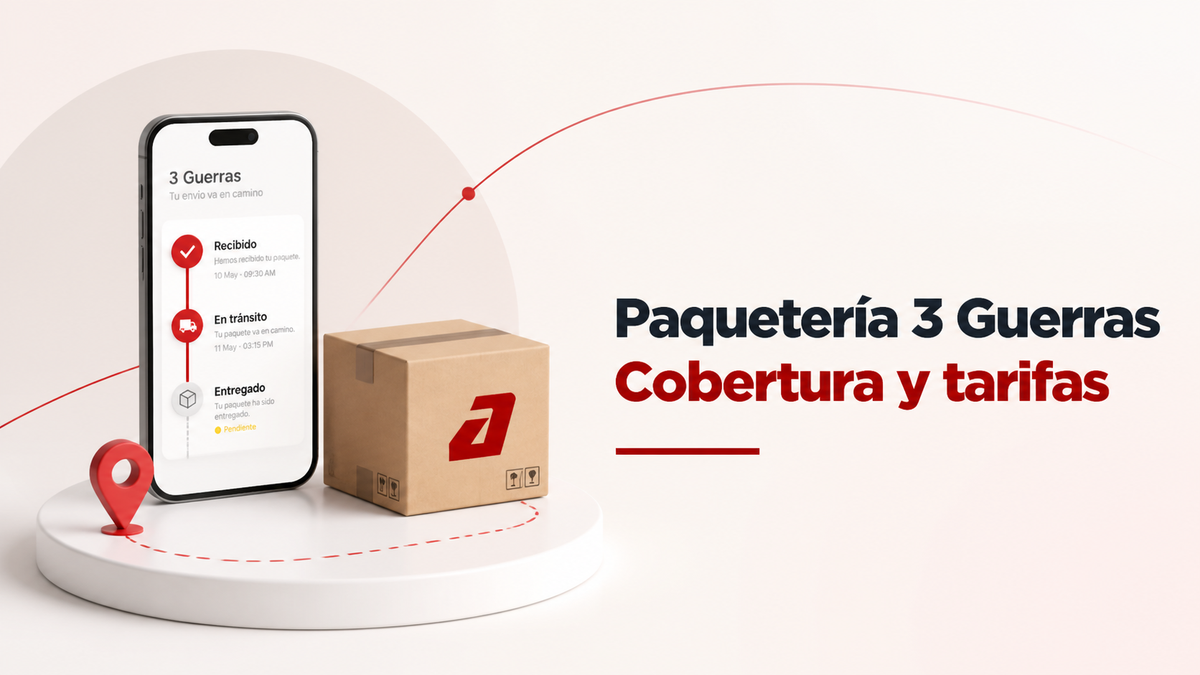 Paquetería 3 Guerras: Cobertura, Tarifas y Cómo Enviar con Ella - Guía completa de Autopaquete