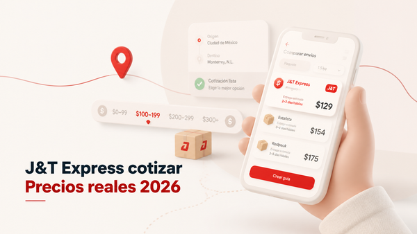 J&T Express Cotizar: Precios Reales y Cómo Enviar tus Paquetes en 2026 - Guía completa de Autopaquete